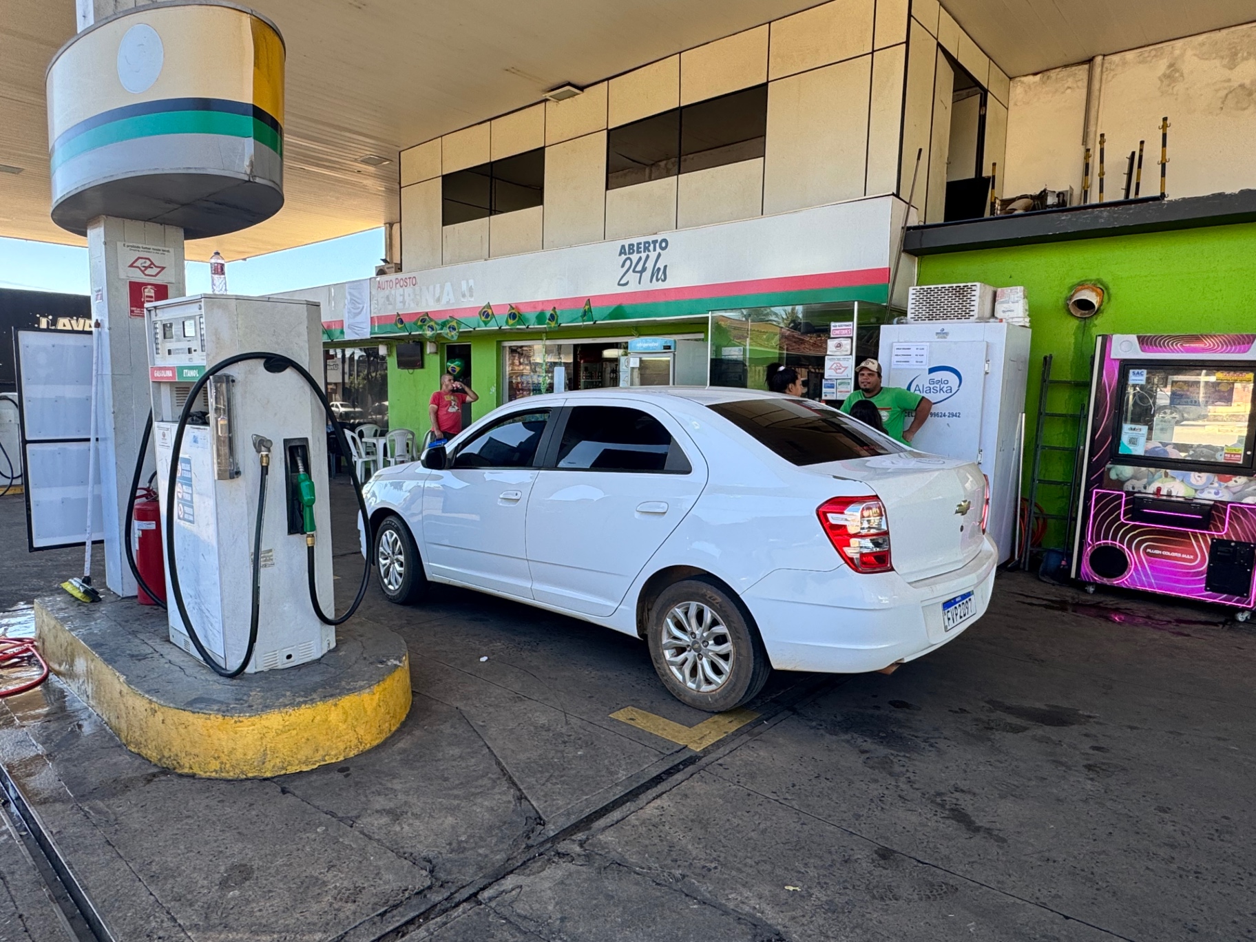 Atendimento 24 horas no Auto Posto Central