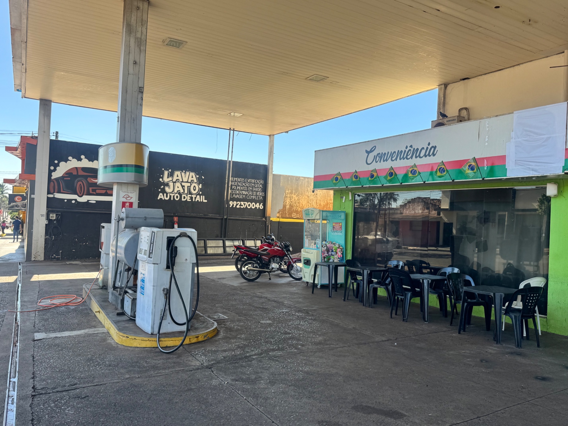 Lava-jato Auto Detail no Auto Posto Central